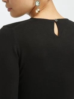 Cashmere Silk Crewneck Pullover -Odlr f21474 04 Z 0N107 BLK 1920x2551 1