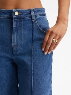 2 Pocket Denim Culotte Jeans -Odlr f23325 04 Z 23SN321MWA MWA 1920x2551 1