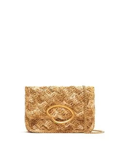 Raffia Crochet O Pochette