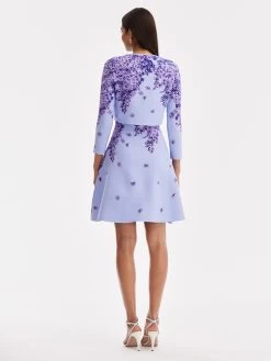 Degradé Lilac Jacquard Cropped Cardigan -Odlr f23554 03 Z 23PN113LIL LCB 1913x2551 1