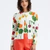 Nasturtium Printed Cardigan