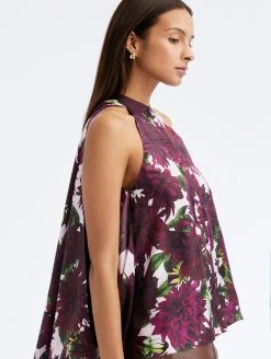 Dahlia Silk Twill Drape Detail Blouse -Odlr f23579 04 Z 23PN725DSK BGP 1920x2551 1