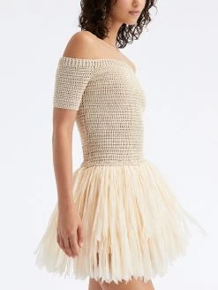 Raffia Fringe Knit Mini Dress -Odlr f23597 03 Z 23PE166RAF IVR 1920x2551 1