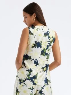 Dahlia Silk Twill Fringe Detail Blouse -Odlr f23614 03 Z 23PE728DSK IVN 1920x2551 1