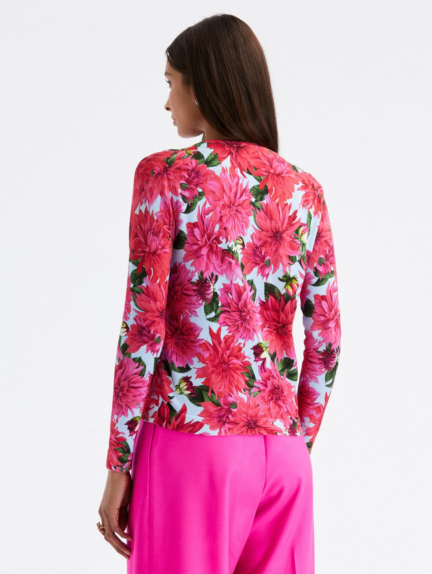 Dahlia Printed Cardigan 3 Dahlia Printed Cardigan - Image 3