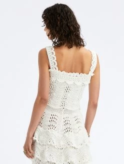 Hand Crocheted Scallop Tank -Odlr f23634 03 Z 23PN136DOF IVR 1920x2551 1