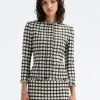 Lurex Check Tweed Jacket