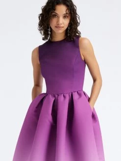 Ombré Faille Cocktail Dress -Odlr f23677 03 Z 23PN6013OFA AME 1920x2551 1