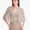 Crystal Scallop Tulle Jacket