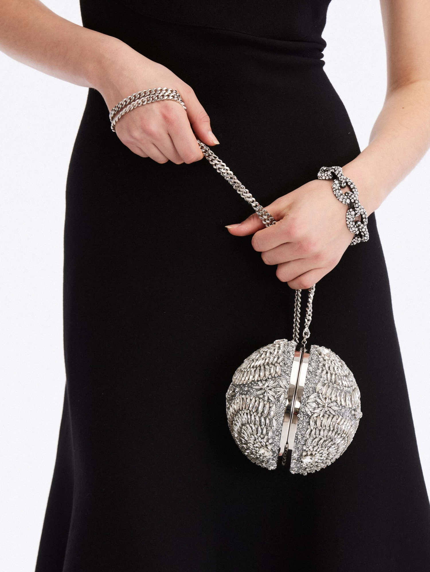 Crystal Embroidered Billiard Bag 2 Crystal Embroidered Billiard Bag - Image 2