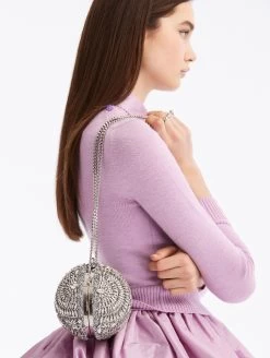 Crystal Embroidered Billiard Bag 5 Crystal Embroidered Billiard Bag -Odlr f24083 03 Z 23FH709EMB SIL 1920x2551 1