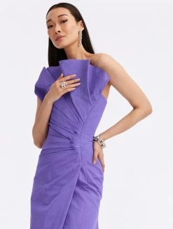 Draped Moire Faille Trumpet Gown -Odlr f24095 03 Z 23FN020MOF IRS 1920x2551 1