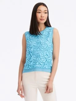 Acorn Guipure Inset Tank