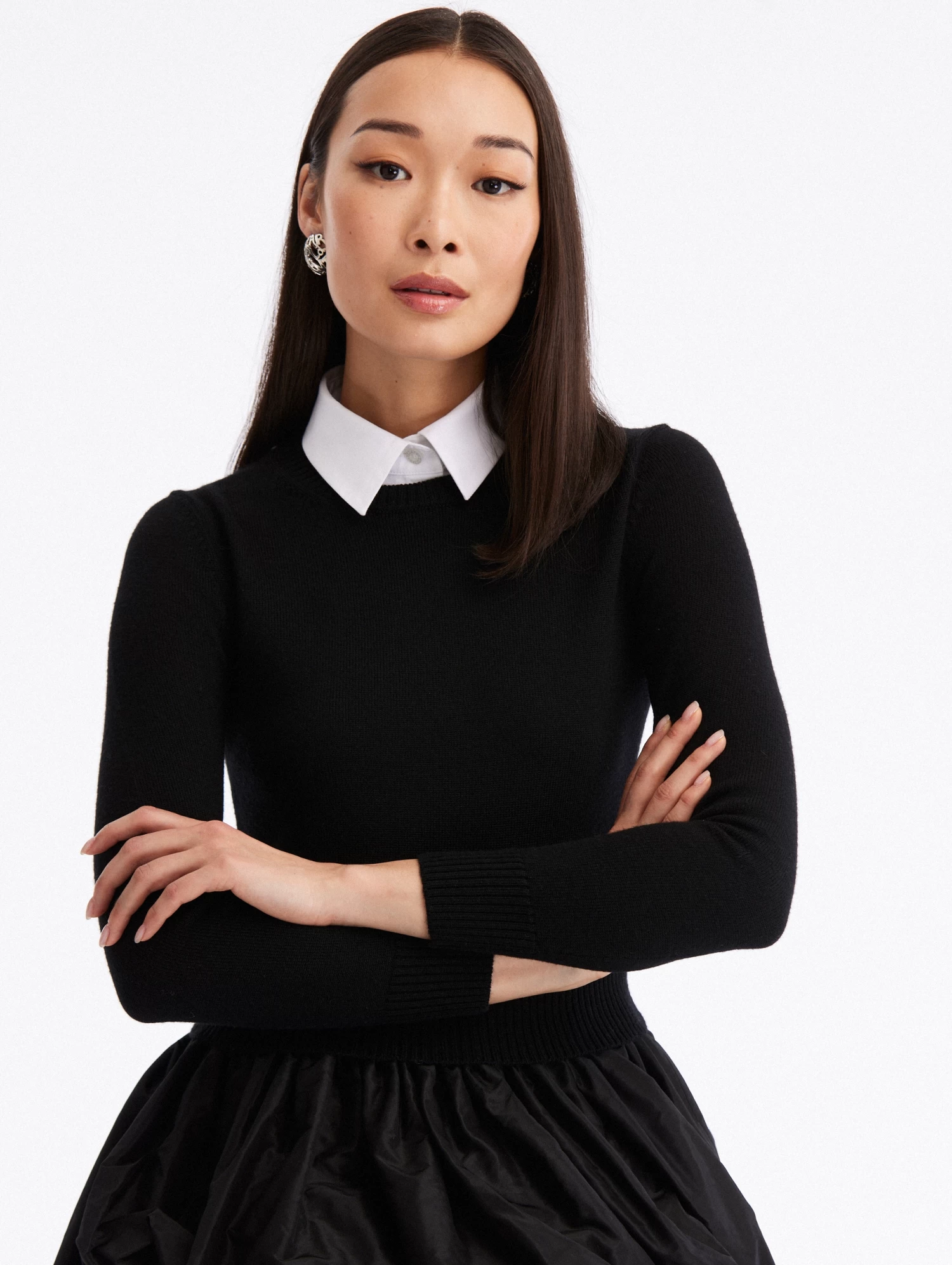 Peplum Drape Pullover 4 Peplum Drape Pullover - Image 4