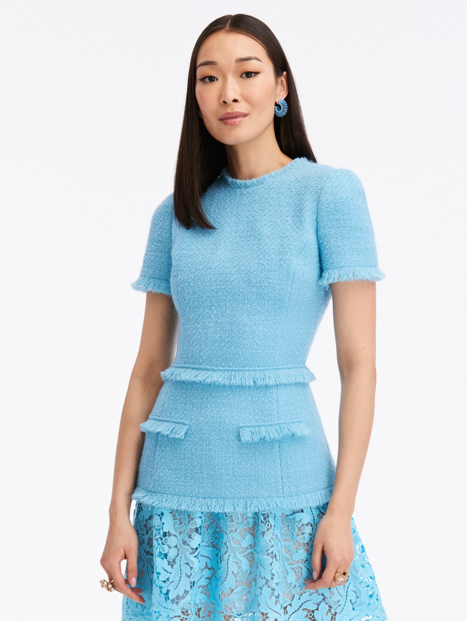 Tweed & Acorn Guipure Dress 3 Tweed & Acorn Guipure Dress - Image 3