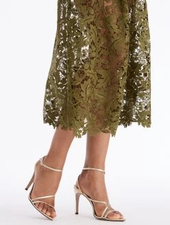 Acorn Guipure Midi Skirt -Odlr f24156 04 Z 23FN410ACG OLI 1920x2551 1