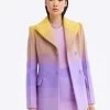 Ombré Double Breasted Jacket