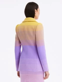 Ombré Double Breasted Jacket -Odlr f24159 03 Z 23FN510OWC IRG 1920x2551 1