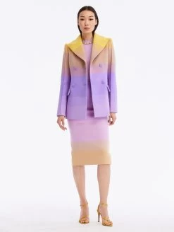 Ombré Double Breasted Jacket -Odlr f24159 04 Z 23FN510OWC IRG 1920x2551 1