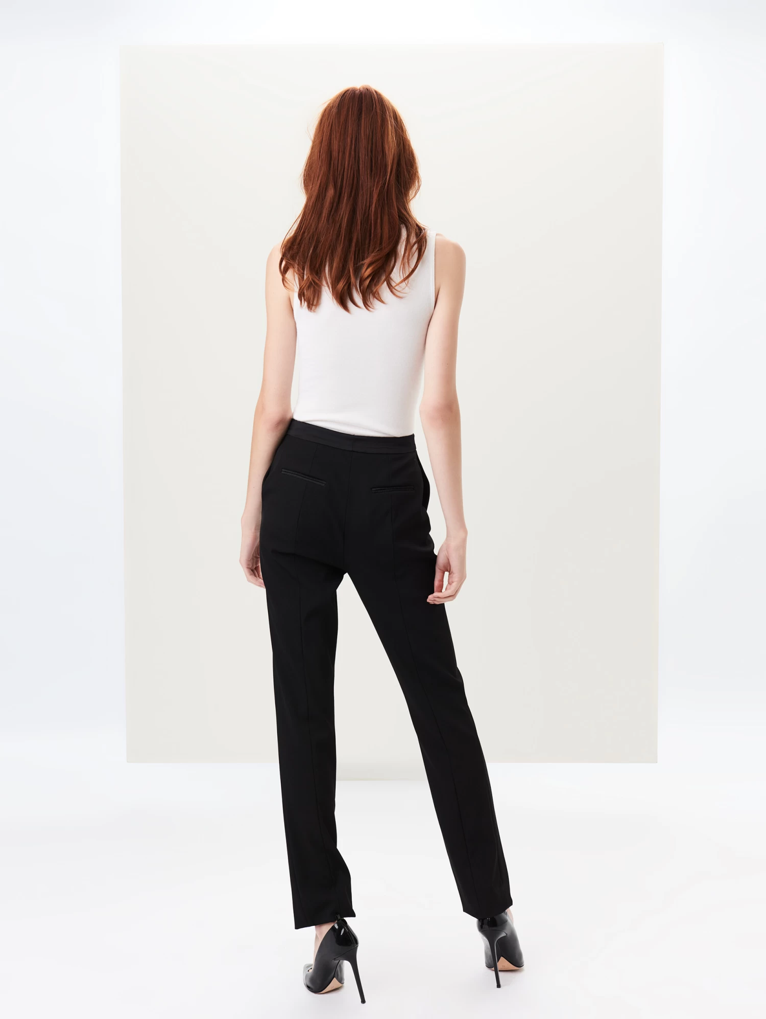 Cashmere Silk Jewel Neck Tank 2 Cashmere Silk Jewel Neck Tank - Image 2