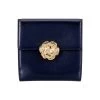 Navy French Wallet