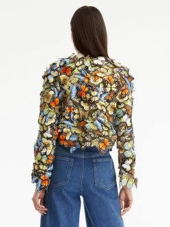 Threadwork Butterfly Embroidered Jacket -Odlr p23287 Z 01122023035628903x1200 1