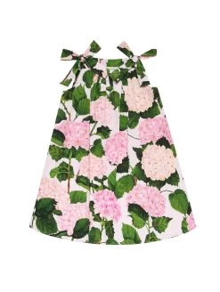 Kids Hydrangea Bow Dress