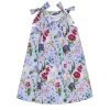 Kids Multi Floral Bow Dress