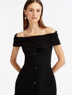 Fitted Off Shoulder Fold Over Dress 5 Fitted Off Shoulder Fold Over Dress -Odlr p23521 Z 04072023024419903x1200 1