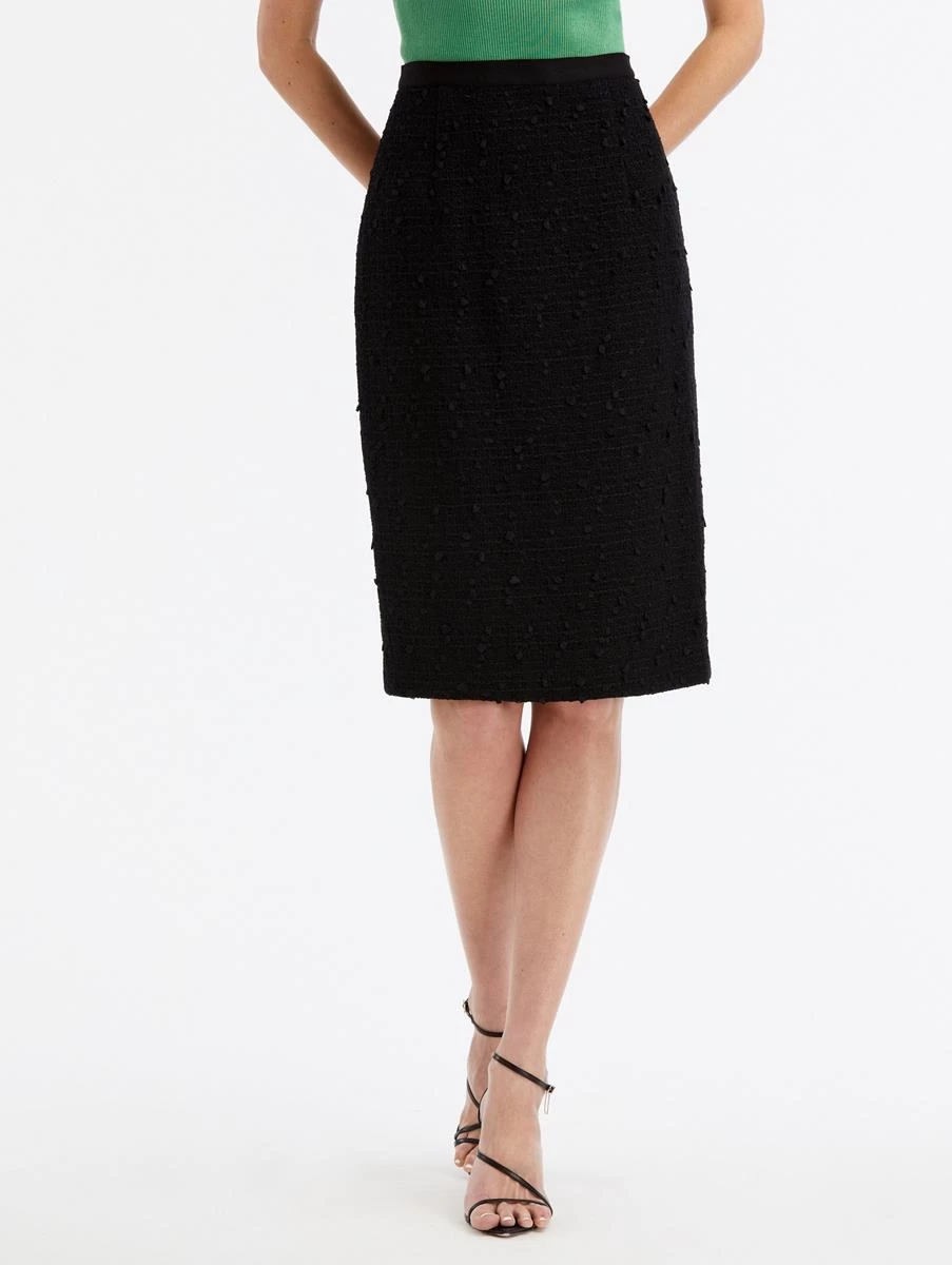 Ribbon Tweed Pencil Skirt 3 Ribbon Tweed Pencil Skirt - Image 3