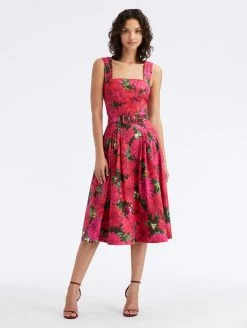Dahlia Cotton Poplin Tank Dress