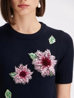 Crystal Dahlia Embroidered Pullover -Odlr p23593 Z 06212023035712903x1200 1