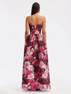 Strapless Dahlia Fil Coupé Gown -Odlr p23628 Z 06212023042618903x1200 1