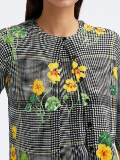 Nasturtium Plaid Printed Cardigan -Odlr p23631 Z 06132023060724903x1200 1