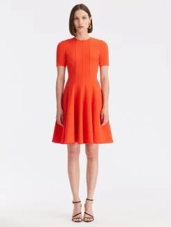 Circular Cut Panel Dress