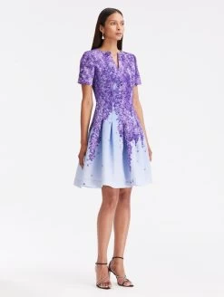 Split Neck Degradé Lilac Faille Dress 6 Split Neck Degradé Lilac Faille Dress -Odlr p23680 Z 06212023040737903x1200 1