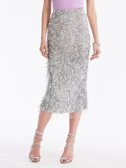 Sequin & Paillette Embroidered Pencil Skirt -Odlr p23840 Z 07062023045005903x1200 1