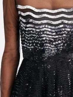 Illusion Neck Sequin Wave Dress -Odlr p23853 Z 06212023045129903x1200 1