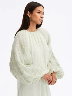 Lace Embroidered Balloon Sleeve Caftan -Odlr p23859 Z 07062023043959903x1200 1