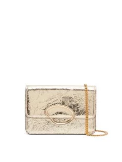 Crinkle Metallic O Pochette